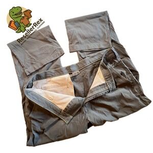 Eddie‎ Bauer Mens Gray Takeoff Chino Size 34x32